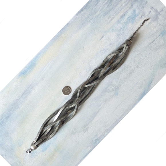 Big chonky metal statement necklace - Picture 4 of 4